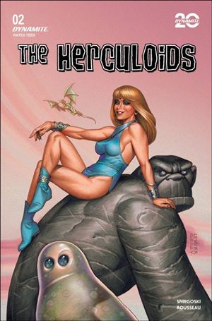 Herculoids (2025) issue 2-B Joseph Michael Linsner Cover