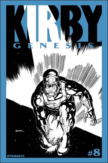 Kirby: Genesis issue 8-C Ryan Sook Cover B&W Retailer Incentive