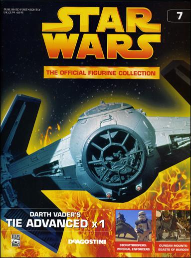 Star Wars: The Official Figurine Collection  issue 7 Darth Vader's TIE Advanced X1