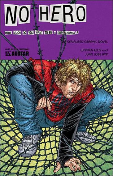 No Hero issue 7-B Auxiliary Edition Cover 1/1500
