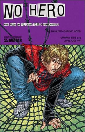 No Hero issue 7-B Auxiliary Edition Cover 1/1500