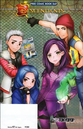 Disney Descendants - Free Comic Book Day Edition Cover Image 1