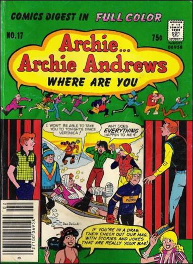 Archie…Archie Andrews, Where Are You Comics Digest Magazine issue 17