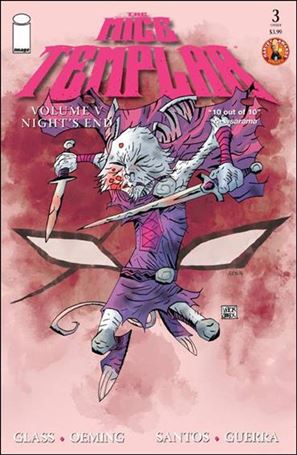 Mice Templar V: Night's End issue 3-B Michael Avon Oeming Cover