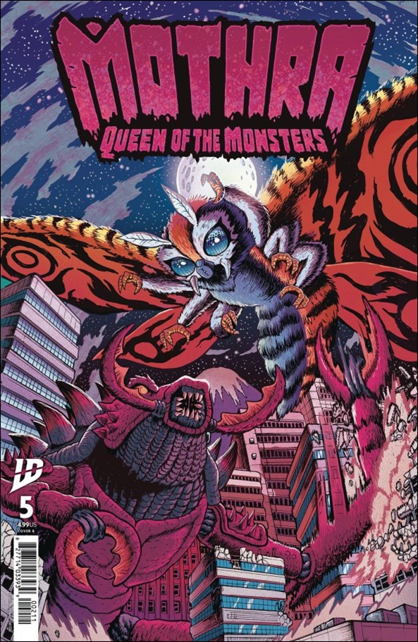 Mothra: Queen of the Monsters 5-B by IDW