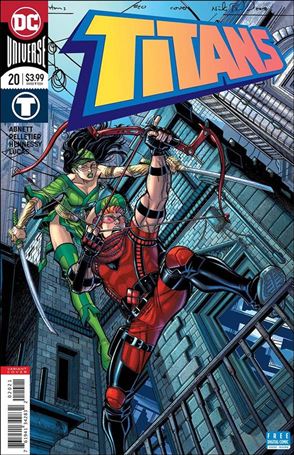 Titans (2016) issue 20-B Nick Bradshaw Cover