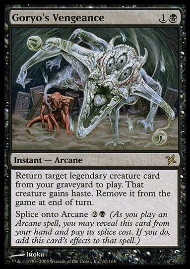 Magic the Gathering: Betrayers of Kamigawa (Base Set) card 67 Goryo's Vengeance
