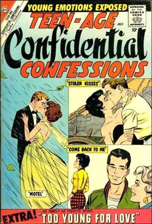 Teen-Age Confidential Confessions Cover Image 1