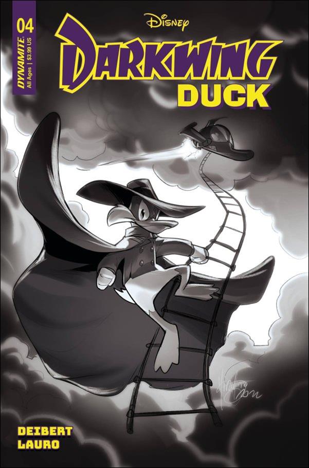 Darkwing Duck (2023) issue 4-I Mirka Andolfo 1:20 B&W Cover