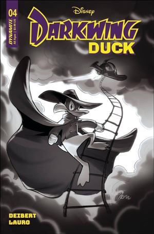 Darkwing Duck (2023) issue 4-I Mirka Andolfo 1:20 B&W Cover