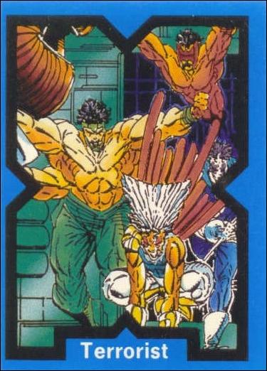 X-Force (Base Set) card 87 Terrorist