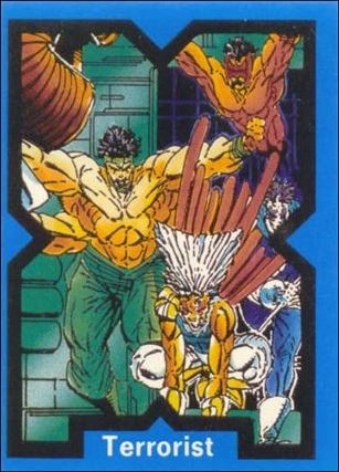 X-Force (Base Set) card 87 Terrorist