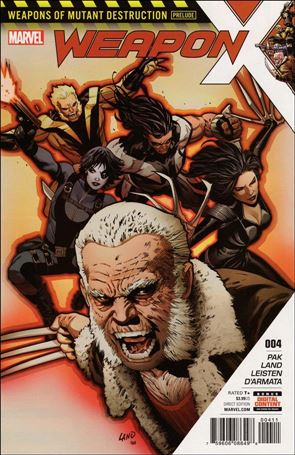 Weapon X (2017) issue 4 Greg Land Cover