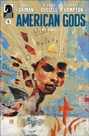 American Gods: My Ainsel issue 8-B David Mack Cover