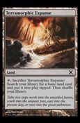 Magic the Gathering: 10th Edition (Base Set) card 360 Terramorphic Expanse