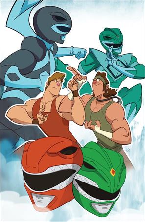 Mighty Morphin Power Rangers issue 1-SO Sean Galloway Things From Another World Cover