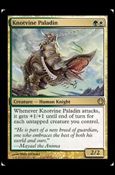 Magic the Gathering: Duel Decks: Knights vs. Dragons (Base Set) card 10 Knotvine Paladin