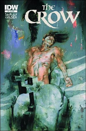 Crow: Death and Rebirth issue 1-C Kent Williams 1:10 Cover