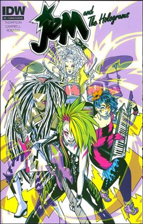 Jem and the Holograms issue 2-G Sophie Campbell Plugged-In Cover