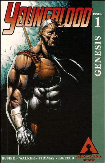Youngblood Genesis issue 1-D Knightsabre Cover