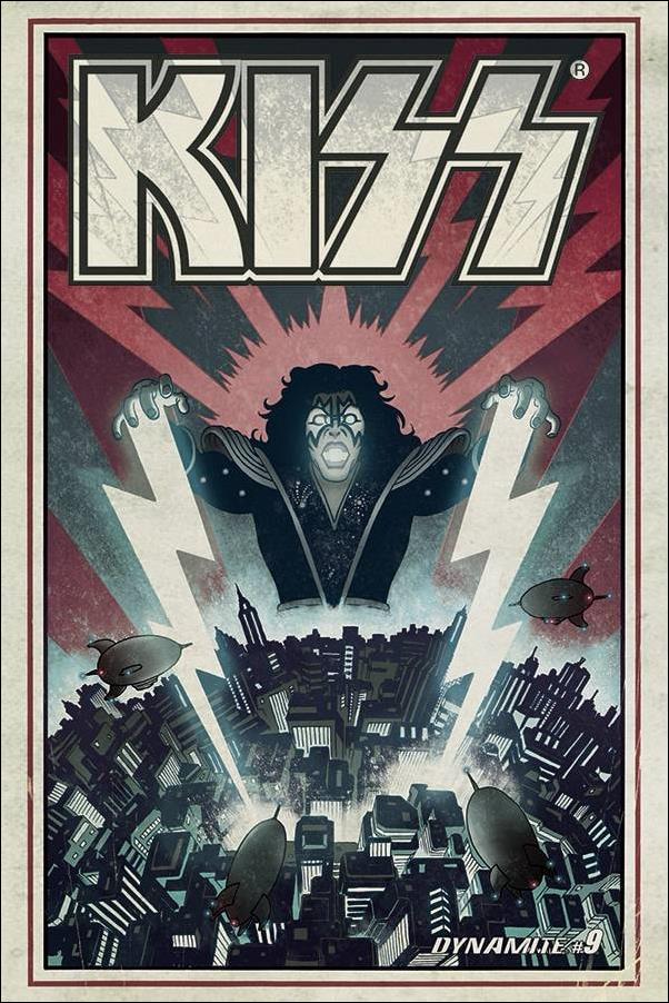 Kiss (2016) issue 9-B Charles Paul Wilson Cover