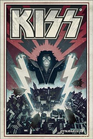 Kiss (2016) issue 9-B Charles Paul Wilson Cover