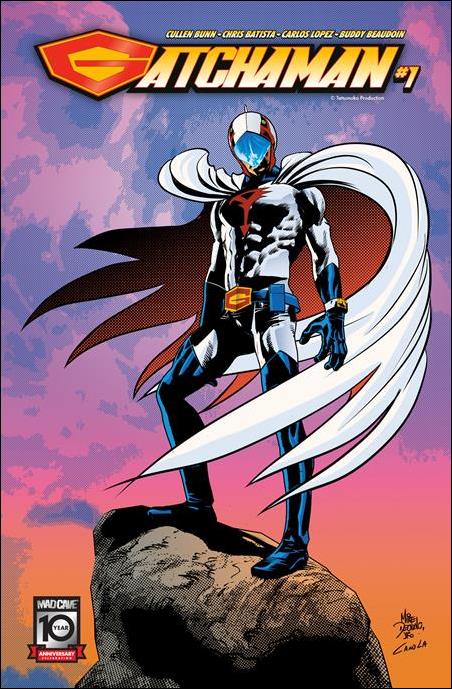 Gatchaman issue 1-F Mike Deodato Jr. 1:20 Cover