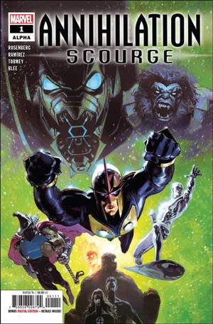 Annihilation: Scourge Alpha issue 1 Josemaria Casanovas Cover