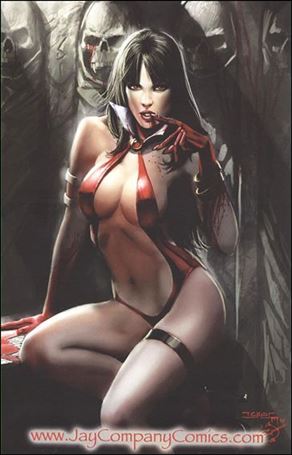 Vampirella (2001) issue 21-E Tyler Kirkham Virgin Cover 1/500