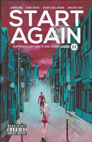 Start Again issue 1-E Kickstarter Make 100 Cover
