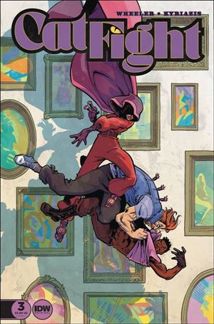 Cat Fight issue 3 Ilias Kryiazis Cover