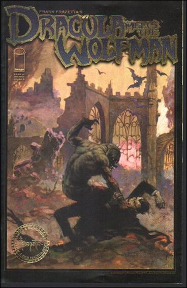 Frank Frazetta's Dracula Meets the Wolfman issue 1-D Frank Frazetta Gold Foil Cover