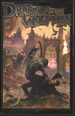Frank Frazetta's Dracula Meets the Wolfman issue 1-D Frank Frazetta Gold Foil Cover