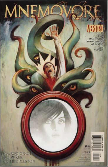 Mnemovore issue 4-B Yellow Title Variant