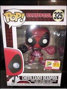 POP! Marvel figure 325-B Cheerleader Deadpool (2018 SDCC Exclusive)