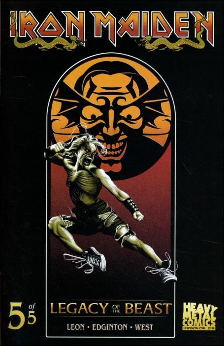 Iron Maiden Legacy of the Beast issue 5-B Mark Englert Cover