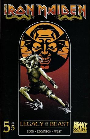 Iron Maiden Legacy of the Beast issue 5-B Mark Englert Cover