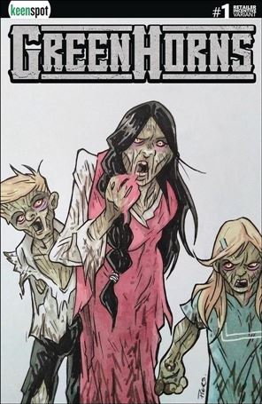 Greenhorns issue 1-L Piers Hazell 1:10 Cover