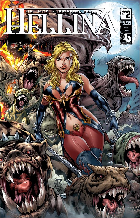 Hellina (2016) issue 2-B Wraparound Cover