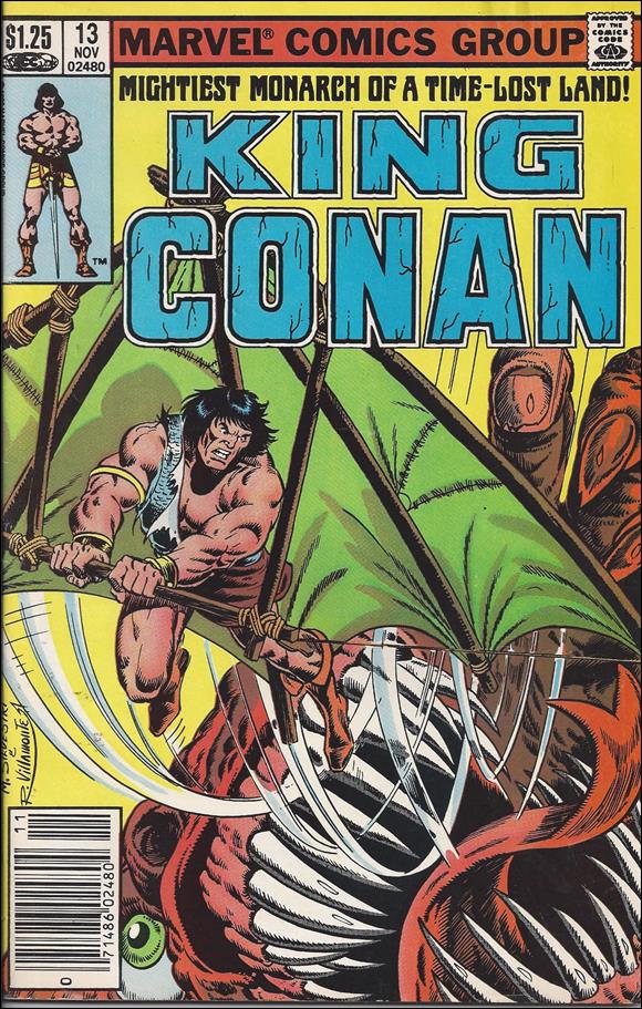 King Conan (1980) issue 13-B Canadian Price Cover