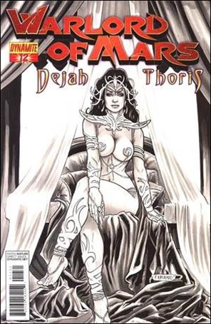 Warlord of Mars: Dejah Thoris issue 12-E Fabiano Neves Black & White Cover
