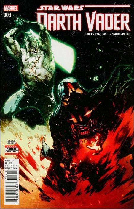 Darth Vader (2017) issue 3-C Olivier Coipel 2nd Printing Cover
