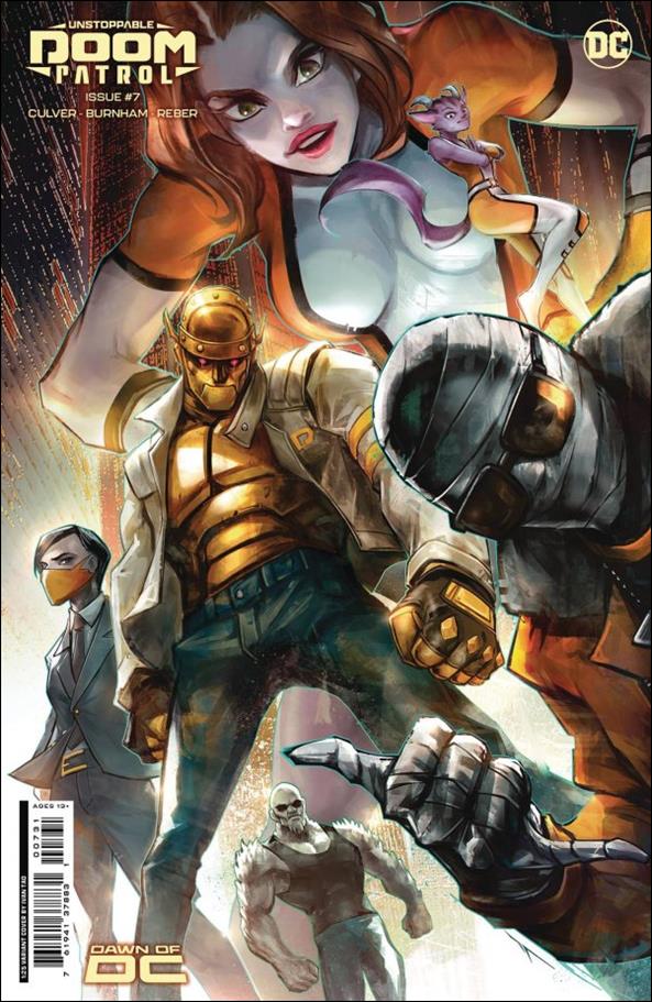 Unstoppable Doom Patrol issue 7-C Ivan Tao 1:25 Cardstock Cover