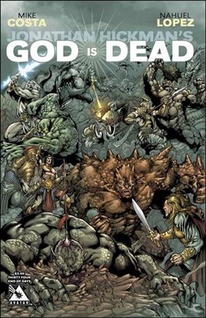 God is Dead issue 34-C Jose Luis End of Days Cover