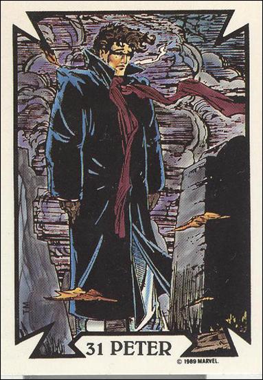 Todd McFarlane Super Heroes: Series 1 (Base Set) card 31 Peter