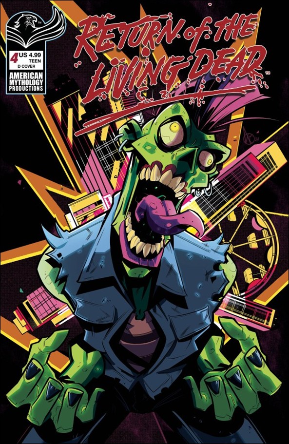 Return of the Living Dead (2024) issue 4-D Andrea Arcari Cover