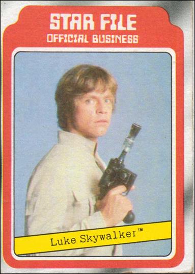 Star Wars: The Empire Strikes Back: Series 1 (Base Set) card 2 Luke Skywalker