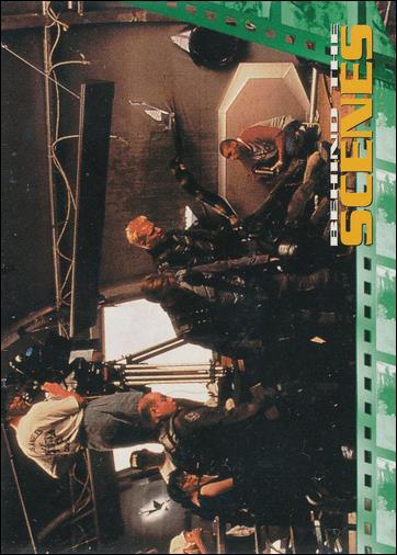 Starship Troopers: Series 1 (Base Set) card 59 Behind the Scenes: Take a Look