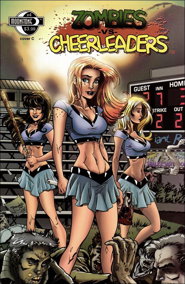Zombies vs Cheerleaders (2010) issue 4-C Jeremy Dale Cover