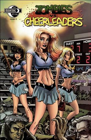 Zombies vs Cheerleaders (2010) issue 4-C Jeremy Dale Cover